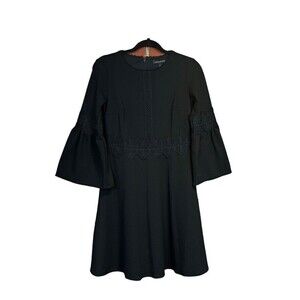 Banana Republic LBD with 3/4 length bell sleeves Size 4P